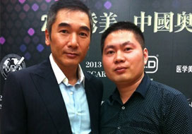 广州星空与明星合影