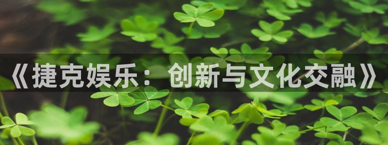 星空娱乐城：《捷克娱乐：创新与文化交融》